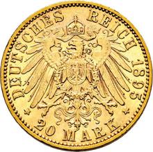 20 марок 1895 E   "Саксония"