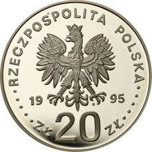 20 złotych 1995 MW  ET "50 Rocznica powstania ONZ"