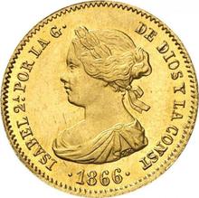 4 escudo 1866   
