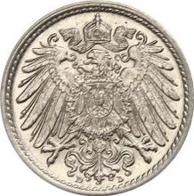 5 Pfennig 1899 D  