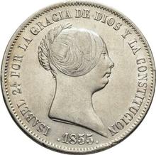 20 réales 1855   