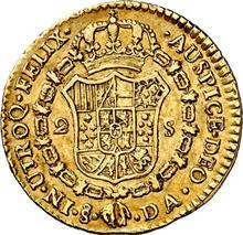 2 escudo 1789 So DA 