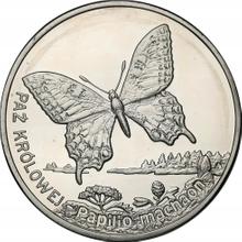 20 Zlotych 2001 MW  AN "Swallowtail butterfly"