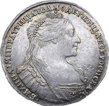 Połtina (1/2 rubla) 1737    "Typ 1735"
