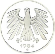5 марок 1984 G  