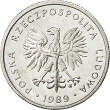 5 Zlotych 1989 MW  