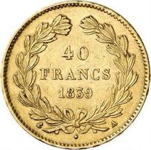 40 franków 1839 A  