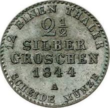 2-1/2 silbergroschen 1844 A  