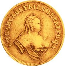 Double Chervonets 1751    "The eagle on the reverse"