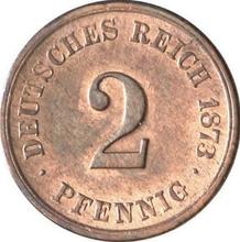 2 Pfennig 1873 G  