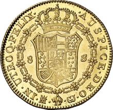 8 escudo 1820 M GJ 