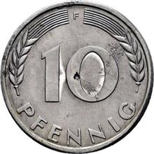 10 Pfennig 1950 F  