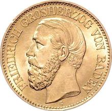 10 марок 1876 G   "Баден"