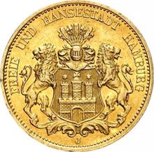 20 марок 1895 J   "Гамбург"
