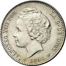 1 peseta 1894  PGV 