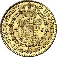 2 escudos 1799 M MF 
