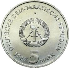 5 марок 1987 A   "Александрплац"