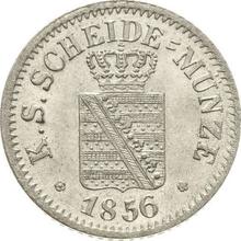 1 новый грош 1856  F 
