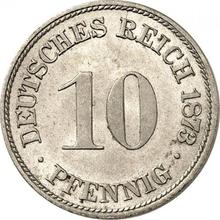 10 Pfennig 1873 D  