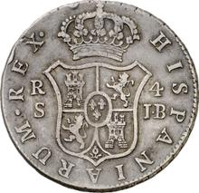 4 reales 1824 S JB 