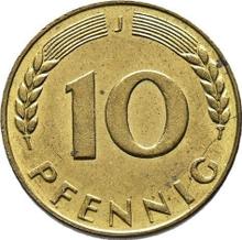 10 Pfennige 1949 J   "Bank deutscher Länder"