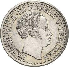 1 серебряный грош 1830 D  