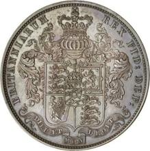 1/2 Krone 1824    (Probe)