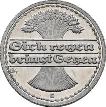 50 Pfennig 1922 G  