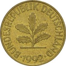 10 Pfennig 1992 D  