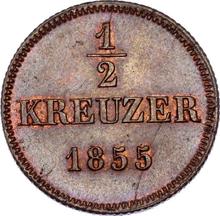 1/2 Kreuzer 1855   