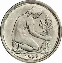 50 Pfennige 1977 D  