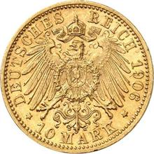 10 марок 1906 F   "Вюртемберг"