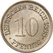 10 fenigów 1888 F  