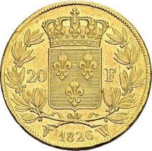 20 Francs 1826 W  