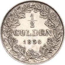 1/2 guldena 1838  D 