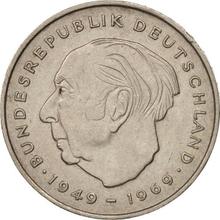 2 marki 1970 D   "Theodor Heuss"