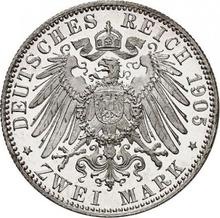 2 marcos 1905 D   "Bavaria"