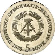 5 марок 1978    "Клопшток"
