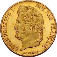 20 francos 1842 A  