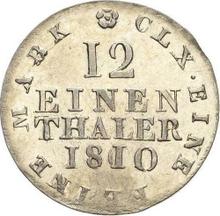 1/12 Thaler 1810  S.G.H. 