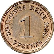 1 fenig 1890 E  