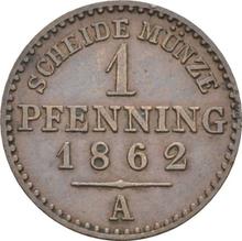 1 fenig 1862 A  