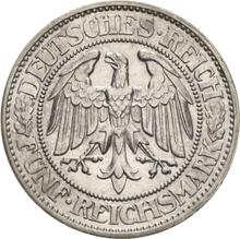 5 Reichsmarks 1931 E   "Roble"
