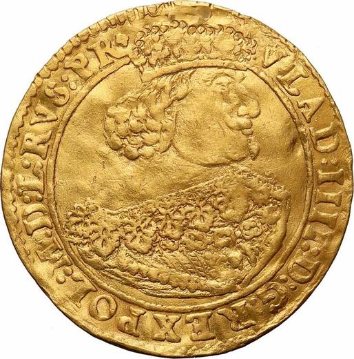 Awers monety - Dukat 1642 GR "Gdańsk" - cena złotej monety - Polska, Władysław IV