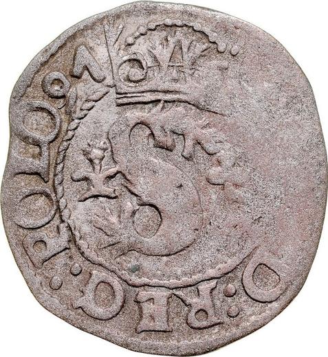 Anverso Szeląg 1597 IF "Casa de moneda de Wschowa" - valor de la moneda de plata - Polonia, Segismundo III