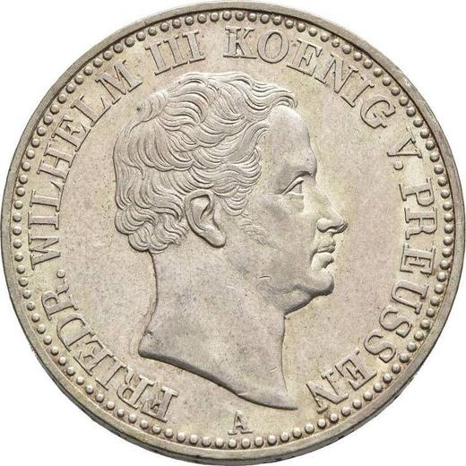 Awers monety - Talar 1834 A - cena srebrnej monety - Prusy, Fryderyk Wilhelm III