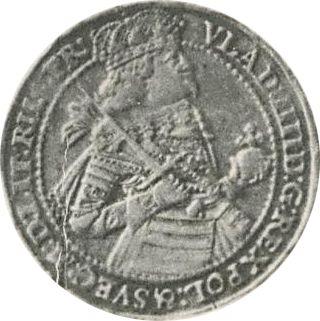 Аверс монеты - Полталера 1640 года MS "Торунь" - цена серебряной монеты - Польша, Владислав IV