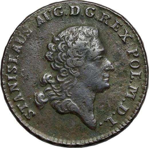 Obverse 3 Groszy (Trojak) 1769 G -  Coin Value - Poland, Stanislaus II Augustus