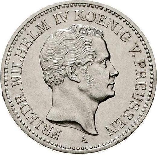 Аверс монеты - Талер 1841 года A - цена серебряной монеты - Пруссия, Фридрих Вильгельм IV