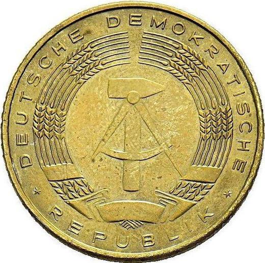 Reverse 50 Pfennig 1968 A Brass -  Coin Value - Germany, GDR